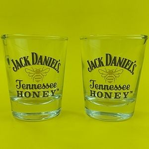 Jack Daniels 🐝Tennessee Honey shot glass set